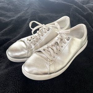 Cole Haan Grand O’s Women’s Leather Tennis Shoes